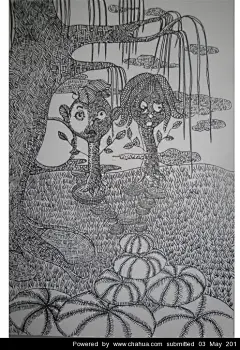 叮当00的插画画廊展厅