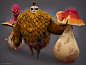 Mushroom Golem, Julia Peters : Final model of the Mushroom Golem!
Started as part of the monthly character challenge on polycount (may) but spent a little more time on it afterwards :)
Much fun~

Original concept by Charlene Le Scanff: https://www.artstat