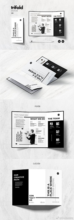 MuBo_Design采集到册子折页-Brochure layout