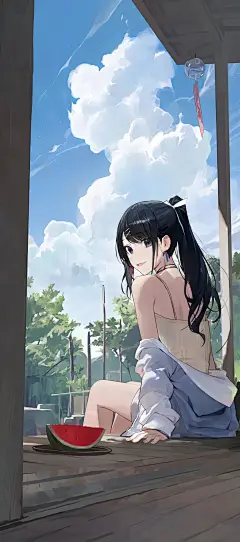 高清动漫美女壁纸，谁能不喜欢呢