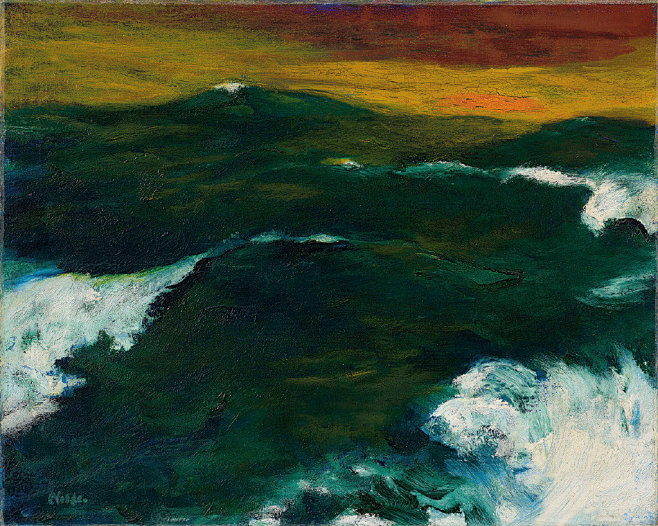 染色的海 | 埃米尔·诺尔迪