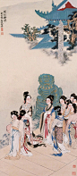 徐燕孙人物作品欣赏
徐燕孙(1899-1961年)，名操，号霜红楼主，斋号霜红楼、寒水堂、归燕楼等，河北深州徐家湾村人，早年参加中国画研究会。是我国20世纪杰出的工笔人物画家之一。曾为人民美术出版社创作员、中国画院副院长、中国美术家协会中国画创作组组长。 ​​​
