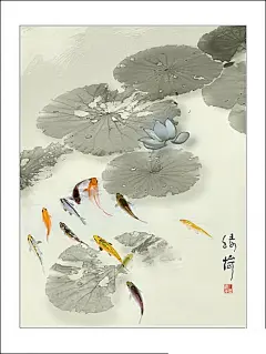 #设计秀# PS把荷花照片设计成水墨画效果！简单粗暴，古风水墨画效果，喜欢的可以参考借鉴，转需~#ps教程# ​​​​