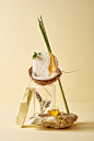 Natural - Magali Polverino : Sculpture made of natural ingredientes used for making bio deodorants.