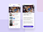 现代简约风新闻资讯阅读app设计iOS Ui套装下载[XD] Beritax News App UI Kit