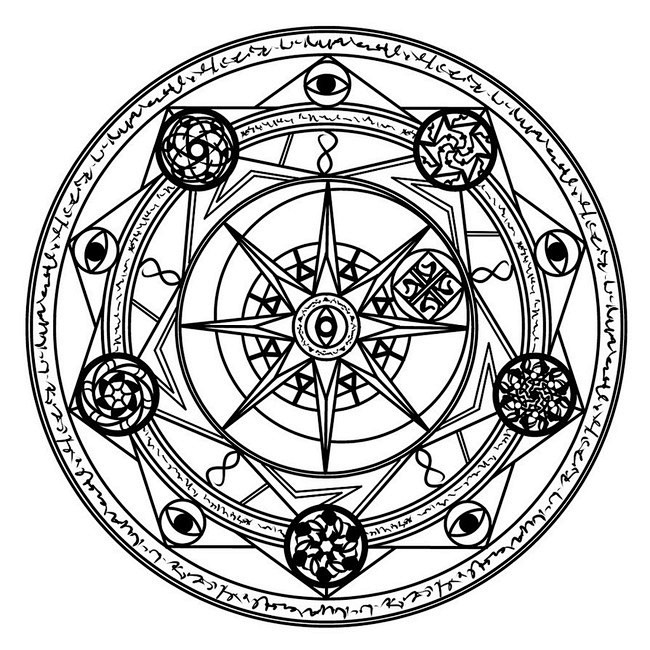 文章-【130款PS魔法阵素材】 | 半...