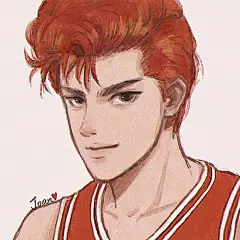 巨好看的手绘头像,灌篮高手专场,流川枫太帅啦