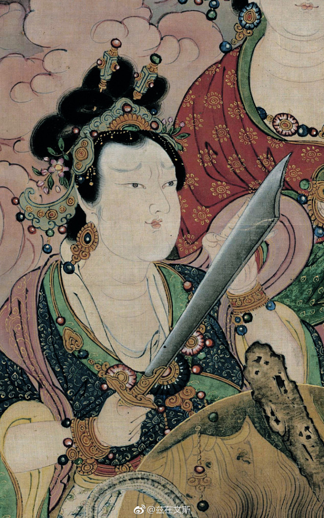 天龙八部罗叉女众,画得极精.