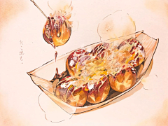 没有灵魂的香蕉采集到食物插画