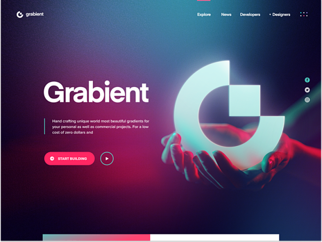 Grabient 2.0 web 2.0...