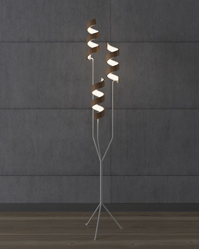 Spiral lamps by Insh...