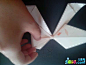 折纸蝴蝶结的做法图解-漂亮的蝴蝶结