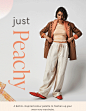 Free People UK: Peachy + perfect (+ just £32!) | Milled : Our favourite spring-forward hue.