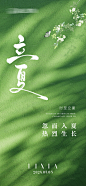 立夏节气海报-源文件【享设计】