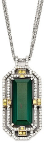  Tourmaline Pendant. Doyle Auctions