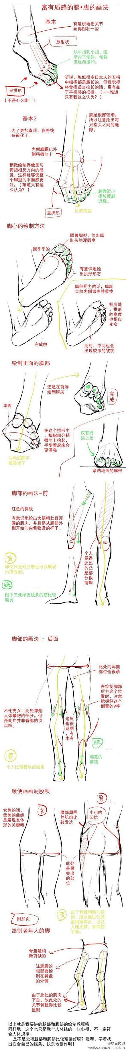 分享9个经典SAI手绘资源参考，来源于网...