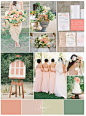 Elegant Outdoor Peach Wedding Inspiration : Bajan Wed