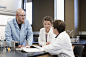 Caucasian teacher and students talking in science lab by Gable Denims on 500px