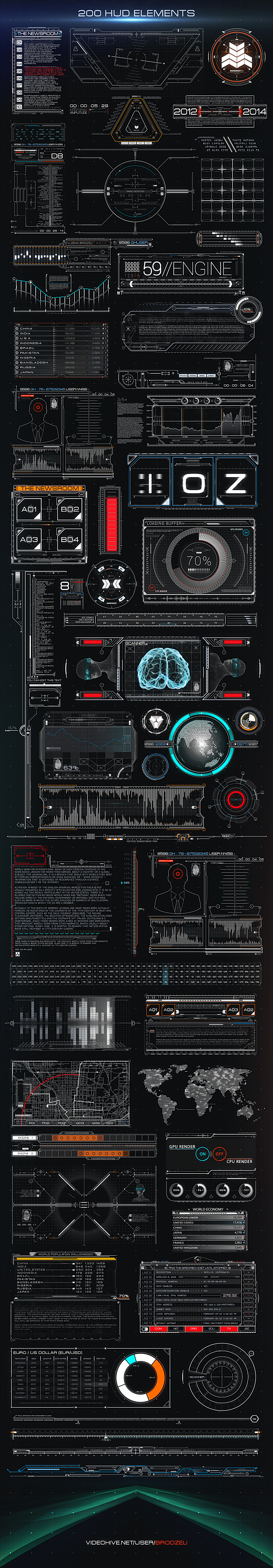 HUD Elements Mega Pa...