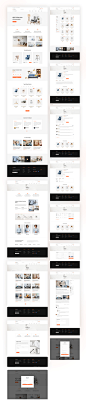 clean creative Ecommerce furniture template UI/UX Web Design  Website