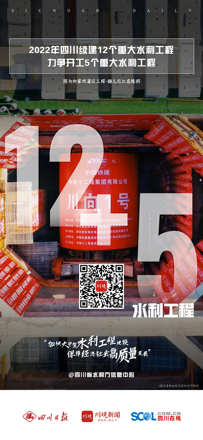 海报|从一组数据 看四川水利工程建设“成...
