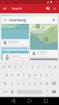 Search - Pinterest Material Design by David Grand