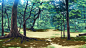 森林game_cg koiken_otome风景树