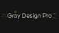 香港GrayDesign品牌与字体设计工作室