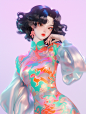 qiuling6689_Realistic_3d_cartoon_style_rendering_chinese_gril___15070cf4-f549-4d2a-b5a8-2ba662bd2320