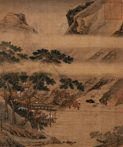 花间禅院采集到乙-艺术禅之界画