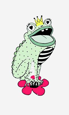 卡通青蛙王子免抠素材 页面网页 平面电商 创意素材 png素材