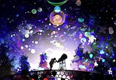 我们抬头望天空，星星还亮这几颗