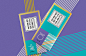 DELICIOUS CHOCOLATE : Modern chocolate packaging for Food Industries with icons and stripes.