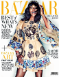 Naomi Campbell Covers Harpers Bazaar Singapore in Dolce & Gabbana