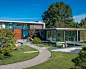 Perfect Harmony : A serene, modern retreat forges a seamless connection to it's riverfront setting on the Chesapeake Bay.  What we love about this project is that by designing both the interior and exterior it allows