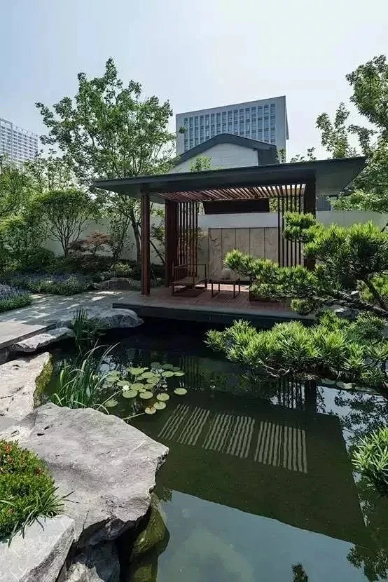 新中式景观亭 (25)-花瓣网