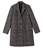 日本代购 | 无印良品Muji 2013冬女士羊毛混纺长款大衣