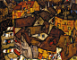 埃贡·席勒（Egon Schiele）　｜城镇 - 当代艺术 - CNU视觉联盟