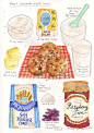 Dawn Tan's illustrated recipes