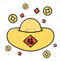 春节面部装饰贴纸1