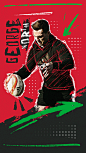 Adidas Rugby : I worked with Adidas during the 6 Nations tournament to create these designs of their sponsored athletes. Below are the finished designs, created in 1080x1350 for Instagram posts and 1080.1920 for Instagram stories.