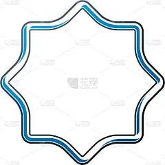 小天鹅,奖,形状,边框,橡皮章,华丽的,计划书,模板,复古