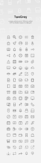 TwoGrey Icons Set 