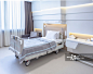 病房,床,健康保健,舒服,室内正版图片素材