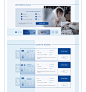 Health laboratory landing page medical UI ui design UI/UX ux UX design Web Design 