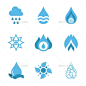 水滴形状的集合.矢量图标——抽象的图标Water Drop Shapes Collection. Vector Icon - Abstract Icons抽象,浅绿色,蓝色,干净,滴,滴,元素,流,鲜花,图标,标签,液体,标志,马克,海洋,游泳池,雨,雨滴,丝带,河流,保存,大海,形状,象征,流泪,矢量,水,水滴,波,湿 abstract, aqua, blue, clean, drop, droplet, element, flow, flowers, icon, label, liquid, logo