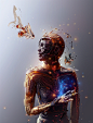 Transience : 3D Project about life and nauture of mothehood.