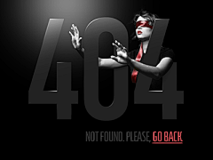 画画的凤九采集到Web-404