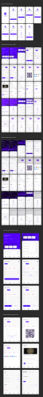 #APP模板#
加密钱包货币交易图表金融登录弹窗 app ui源文件sketch模板