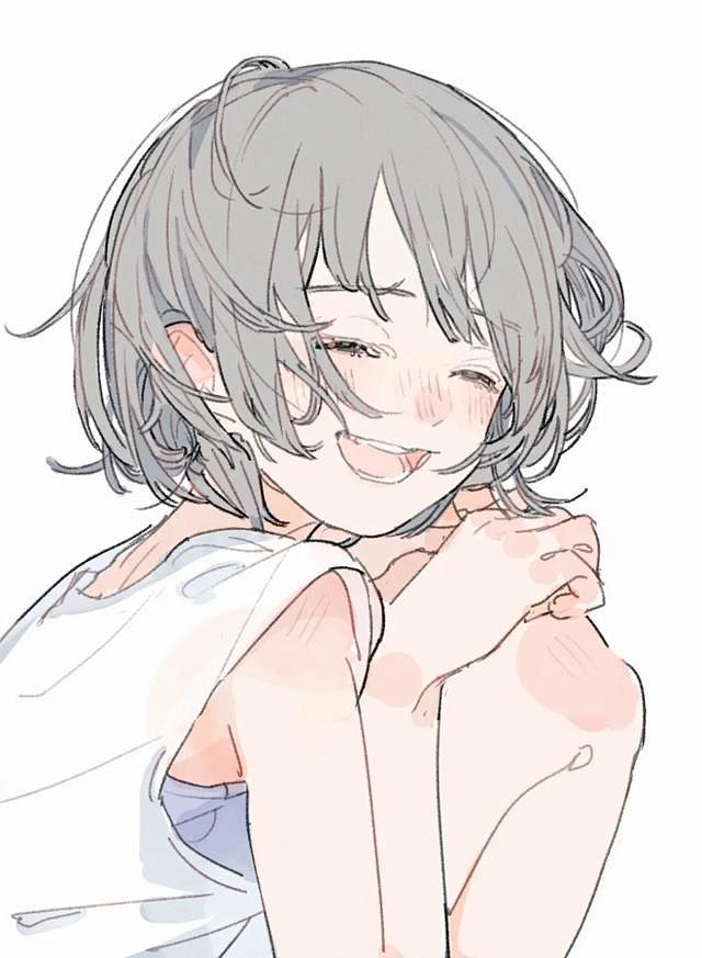 超强！清爽舒适的线条，画师把女孩子的喜怒...